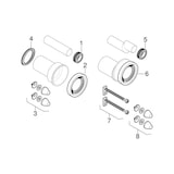 thumbnail of Geberit - Duofix - Wand-WC-Element Sigma 112 cm | UP-Spülkasten 12 cm für Trockenbau