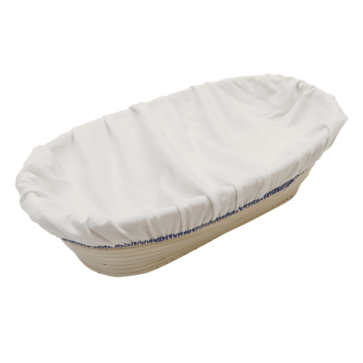 Schneider - Gärtücher für rechteckige Gärkörbe 14x42 cm, Material: 95 % Baumwolle, 5 % Elastomer