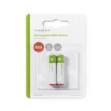 thumbnail of Wiederaufladbarer Ni-MH-Akku AAA - 1.2 V DC - 700 mAh - vorgeladen - 2-Blister
