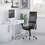 thumbnail of Bürostuhl / Chefsessel ARTON 20 Netz / Kunstleder schwarz Chrom hjh OFFICE