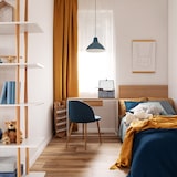 thumbnail of Relaxdays Aufbewahrungskorb 3er Set, mit Deckel & Stoffeinsatz, Bambus, Bad, Spielzeug, Aufbewahrungsbox, 3 Größen, grau