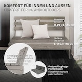 thumbnail of Gartenbank Holzbank Sitzbank Palettenbank Palette Holz 120x93x76cm 5520