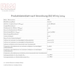 thumbnail of PKM Kaminabzugshaube 8060G Z - 60cm, Touch-Control, Edelstahl, Glasfront schwarz