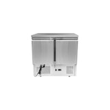 thumbnail of METRO Professional Banco Refrigerato GSF3600, acciaio inox, 90 x 70 x 88 cm, 169 L, refrigerazione statica, 220 W, con serratura, argento