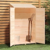 thumbnail of Remise de jardin 102x52x174,5 cm Bois de sapin solide Modèle Vega Edge