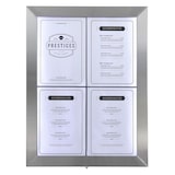 thumbnail of Securit® Classic Informationsdisplay 4A4 aus Edelstahl