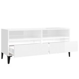 thumbnail of vidaXL TV-Schrank Hochglanz-Weiß 100x34,5x44,5 cm Holzwerkstoff