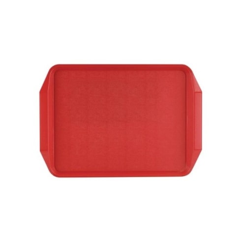 Tablett mit Roltex-Griffen 435x305mm rot
