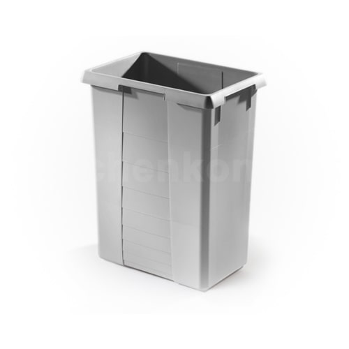 Hailo Inneneimer 1080369 hellgrau 40 Liter 415 x 285 x 500 mm