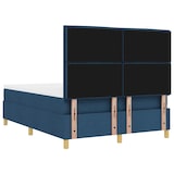 thumbnail of vidaXL Boxspringbett mit Kopfteil Blau 200 x 140 cm Stoff