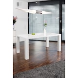 thumbnail of SalesFever Esstisch 160 x 90 cm | Hochglanz lackiert | MDF-Holz | B 160 x T 90 x H 76 cm | weiß
