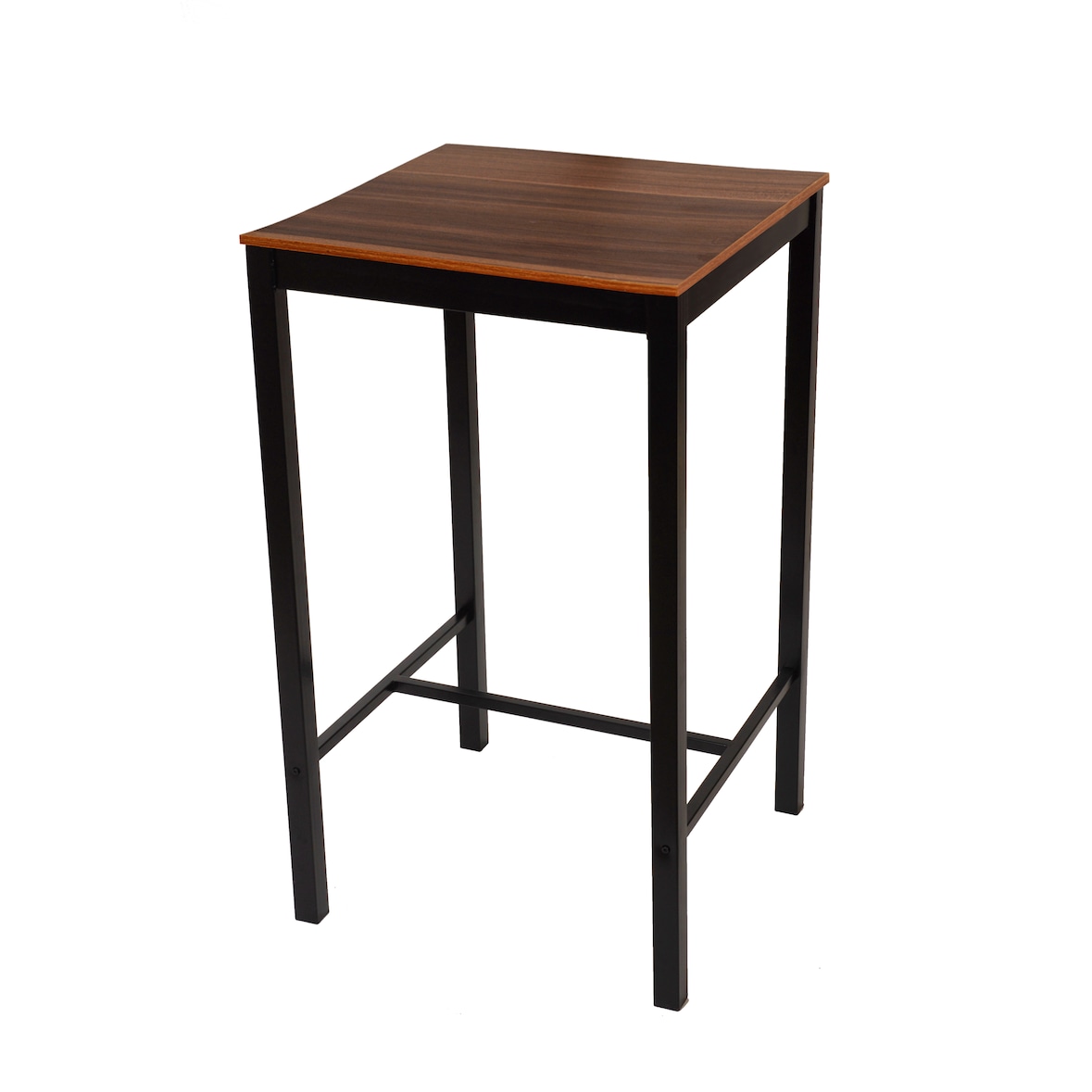 Mesa nogal alta Troya 60x60 HOBETO