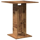 thumbnail of Table de bistro vieux bois 60x60x75 cm bois d'ingénierie Modèle Boréal Prime Élite