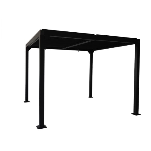 Pavillon Lamellendach Gartenzelt Gartendach Dubai II 3x3m Aluminium