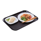 thumbnail of Cambro EpicTread rechthoekig antislip glasvezel dienblad zwart 35x27cm