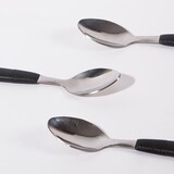 thumbnail of Set di 3 cucchiai da dessert ACERO nero