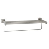 thumbnail of Repisa toallero con colgador marca jami. Toallero repisa con colgador. inox. satinado.51 cm