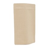 thumbnail of 500 Doypack Bodenbeutel Standbodenbeutel aus Kraftpapier braun 210x310+100mm