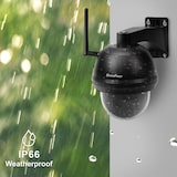 thumbnail of SecuFirst CAM214Z Dome Camera zwart - IP Camera draai- en kantelbaar voor buiten - FHD 1080P