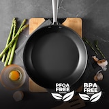 thumbnail of Masterpro - Bratpfanne Ø24x5 cm Argent, antihaftbeschichteter Edelstahl