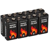 thumbnail of 8x 9V-Block Rauchmelder Batterie für Rauchwarnmelder Messgeräte Spielzeuge