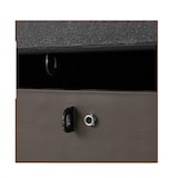 thumbnail of COSTWAY Tuinkist 378 L, waterdicht, voor in de tuin, met afsluitbaar deksel, voor kussens en tuingereedschap