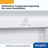 thumbnail of Exquisit EH 10.3 F2 Elektro-Standherd | Ober-/Unterhitze, |Backofen-Volumen: 51 l | EEK:  A |Weiß