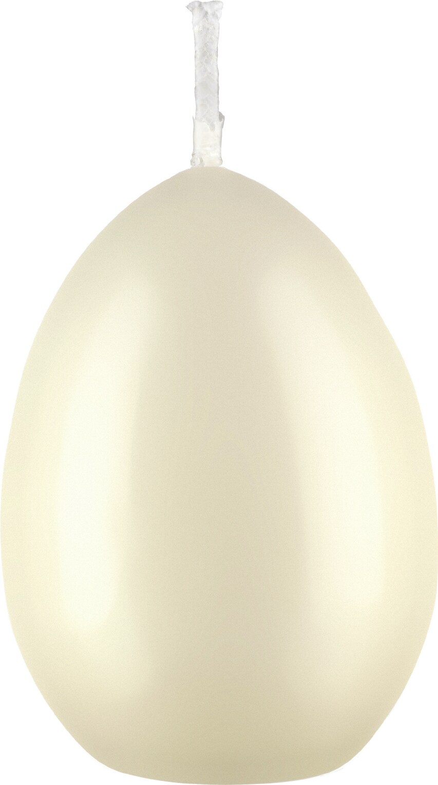 Kopschitz Kerzen Eierkerzen Champagner, 60 x 45 mm, 30 Stück