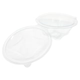 thumbnail of Ensaladeras Con Tapas Bisagra 750 Ml Ø 14,8X9,7 Cm Transparente Rpet (400 unidades)