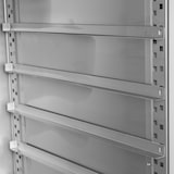 thumbnail of Freezer vertical TEFCOLD BF850I, aço e vidro, dimensões não especificadas, refrigeração profissional, aço inoxidável.