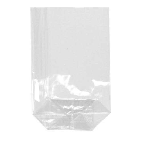 Papstar Bodenbeutel, PP 17,3 cm x 11,5 cm x 4 cm transparent, 4 x 300 Stück