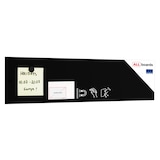 thumbnail of ALLboards Tableau magnétique à craie SLIMboard sans cadre 60×15 cm
