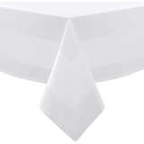 thumbnail of Nappe blanche avec bande satin Atlas 130 x 130 cm - LTITEX