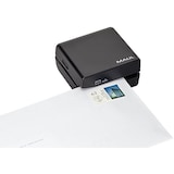 thumbnail of Elektrischer Brieföffner schwarz Batteriebetrieb Packung mit 5 Stück