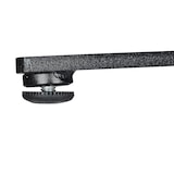 thumbnail of METRO PROFESSIONAL Mesa de restaurante Garrido, madera de fresno/acero, 120 x 80 cm, marrón claro/negro