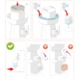 thumbnail of Kit Completo Sprizzer Rosso in Plastica con Macchina, 12 Bicchieri, Sacca, 6 Vaschette Aperibox e Tappetino – SPRIZZER