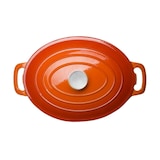 thumbnail of Grande cocotte ovale orange Vogue 6L
