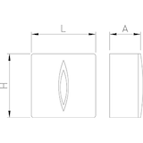 thumbnail of Dispensador de papel higiénico modelo Nube