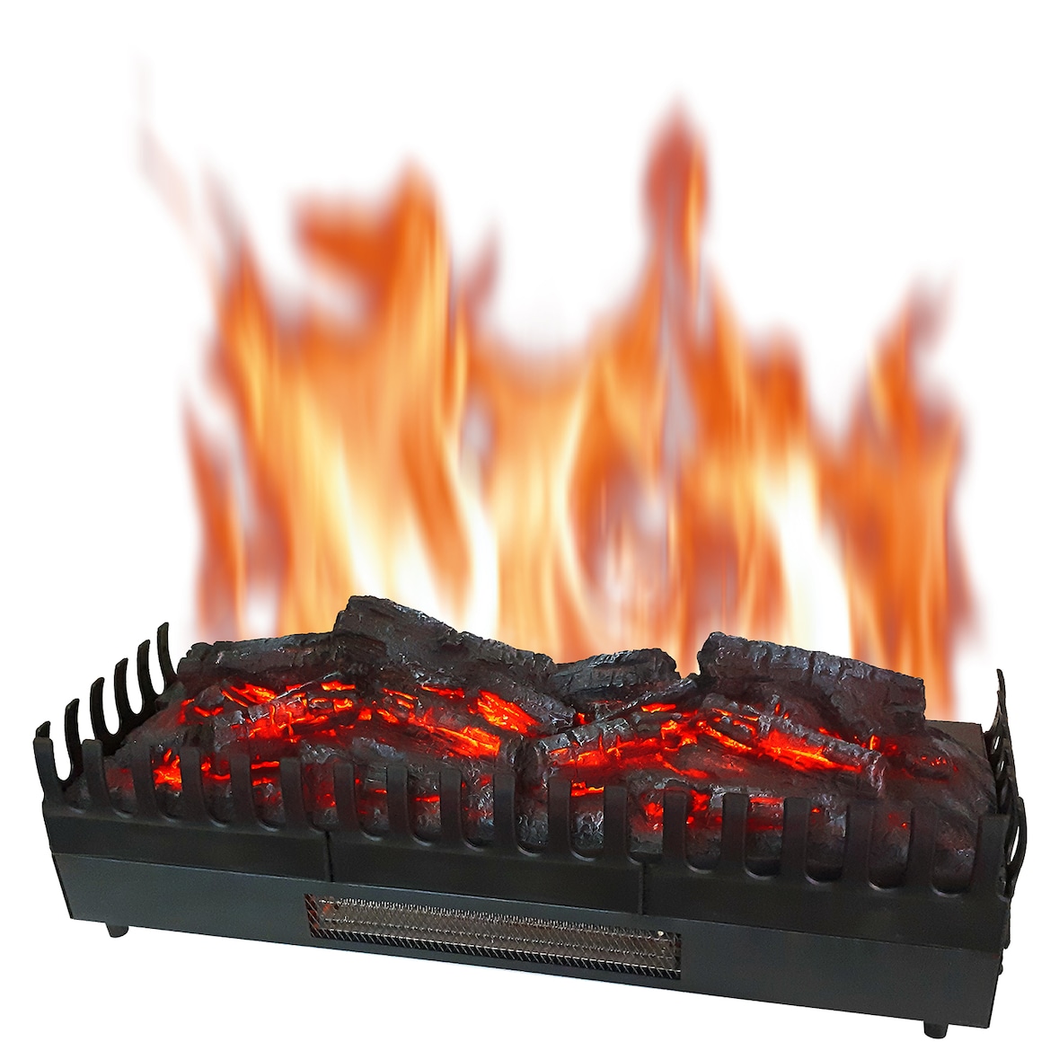 Chemin'Arte Chimenea eléctrica de pie Foyer a Leños 67 cm con efecto de llamas XL - 201