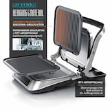 thumbnail of Arendo Kontaktgrill mit Digitalsteuerung - Tischgrill / Sandwichmaker / Panini Grill / Tischgrill - Abnehmbare & Antihaftbeschichtete Platten
