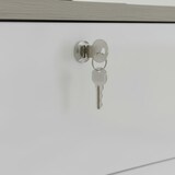 thumbnail of Büromöbel-Set TABOR PRO 1 in Eiche Sonoma / weiß Hochglanz, Arbeitszimmer Komplett-Set