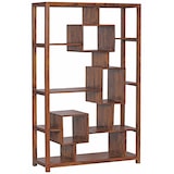 thumbnail of WOHNLING Bücherregal MUMBAI Massiv Sheesham 180cm Massivholz Regal Raumteiler Neu