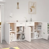 thumbnail of vidaXL Sideboard Weiß 160x36x75 cm Holzwerkstoff