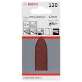 thumbnail of Schleifblatt C430, 32 mm, 120, ungelocht, 5er-Pack