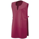 thumbnail of 121 - Überwurfschürze : bordeaux 65% Polyester 35%Baumwolle 220 g/m² Größe II