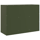 thumbnail of vidaXL Sideboard Olivgrün 99x39x73 cm Stahl