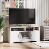 thumbnail of HOMCOM Armario para Televisor Mesa para TV de Salón con Gran Espacio de Almacenaje Estantes Abiertos Administración de Cables 105x40x52 cm