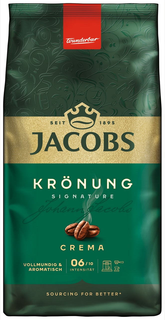Jacobs Krönung Caffè Crema Klassisch ganze Bohnen (1 kg)
