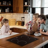 thumbnail of Placa de cocción de vitrocerámica CDV 60 cm, 4 zonas, 9 niveles, control táctil, 6000 W, CDVER604