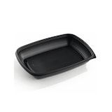 thumbnail of 300x Menüschale, PP, schwarz, ungeteilt, 600ml